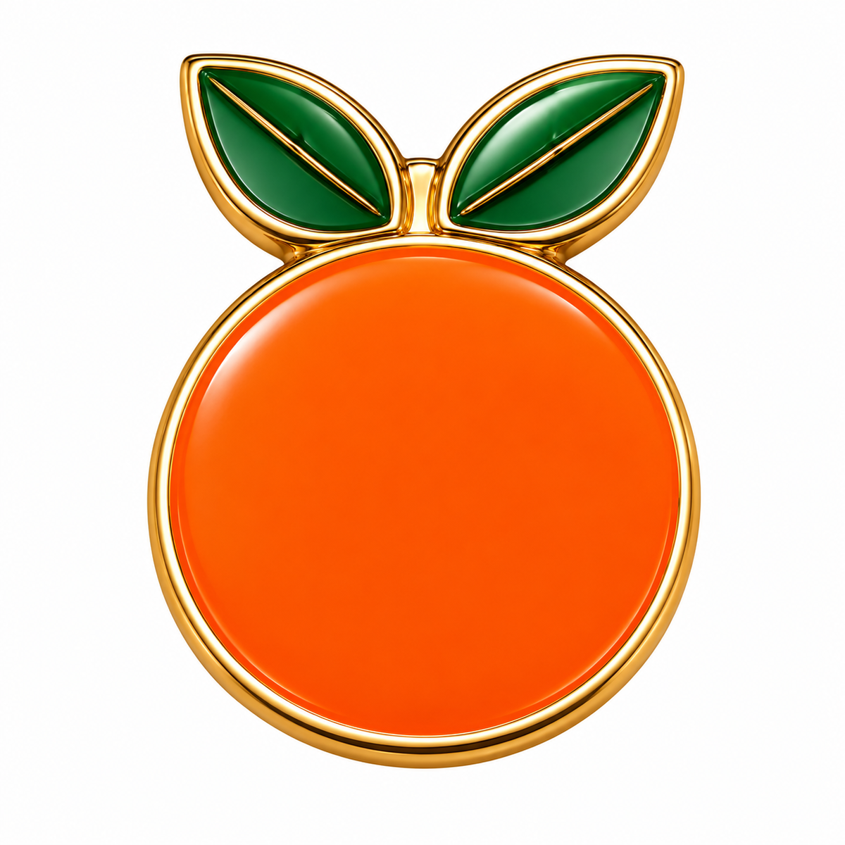 Metallic orange