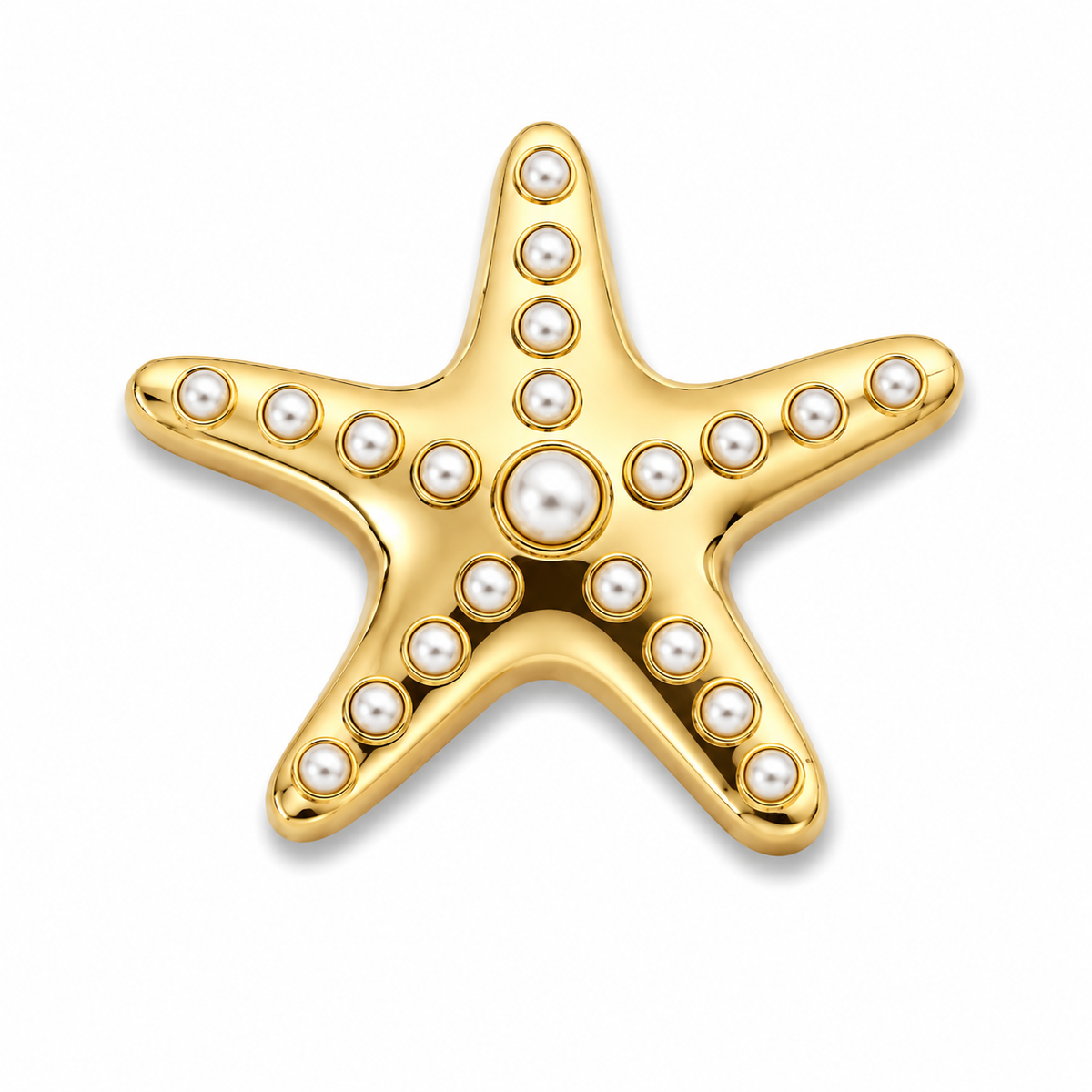Golden starfish