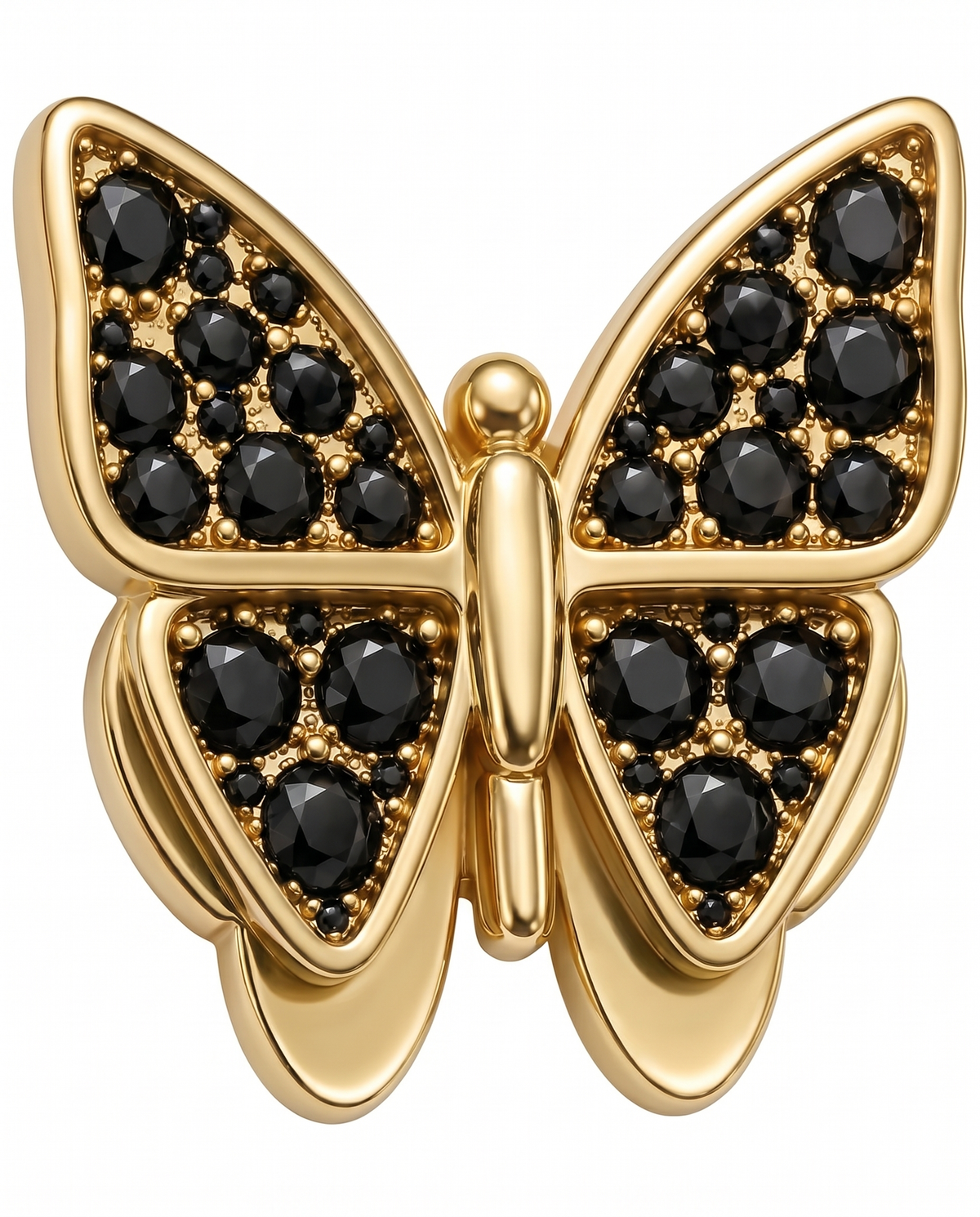 Gold Diamond Butterfly
